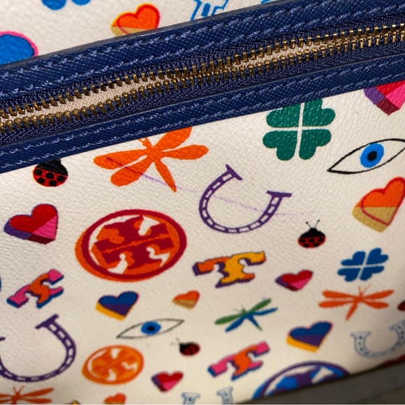 💞Vtg Tory Burch I Love You Tote 💞 - Picture 9 of 11